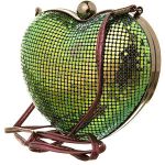 green chainmail bag
